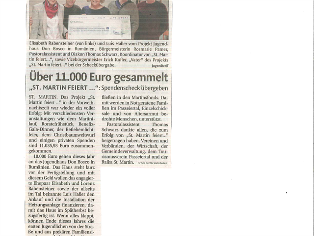 23.02.2018 Dolomiten, Über 11.000 Euro gesammelt.pdf