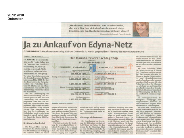 28.12.2018 Dolomiten, Ja zu Ankauf von Edyna-Netz.pdf